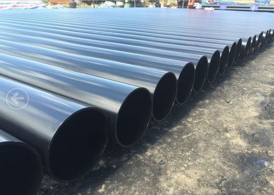 วัสดุก่อสร้าง ERW Steel Pipe 12m 6m 6.4m Electric Resistance Welded Tube