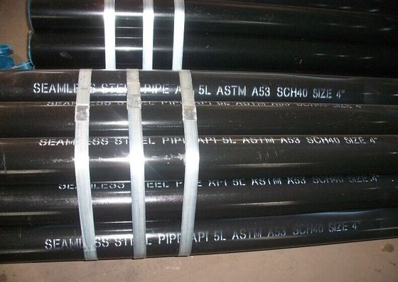 ความยาว 5.8m / 6m / 11.8m / 12m ASTM A106 ท่อเหล็กไร้รอย