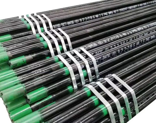 API 5CT J55 กล่องท่อน้ํามันและท่อที่เชื่อมต่อ การก่อสร้างท่อ