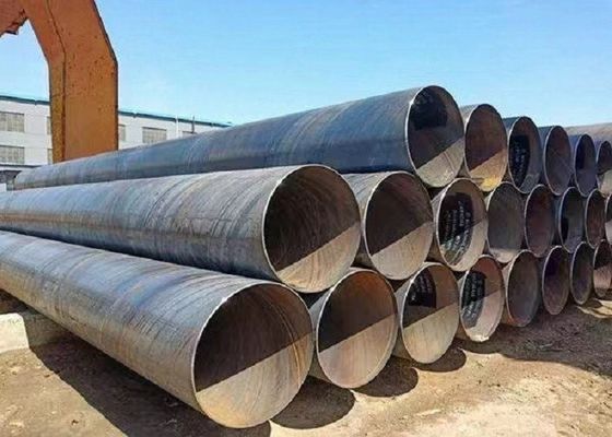 API 5L ASTM A252 SSAW ท่อเหล็กสําหรับสกอฟฟอลด์ จาก 219mm ถึง 4000mm กว้าง