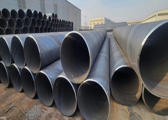 ท่อเหล็กคาร์บอนขนาดใหญ่ 219mm-4000mm API 5L ASTM A252 มาตรฐาน 4mm-25.4mm