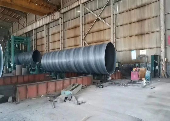 ท่อเหล็กคาร์บอนขนาดใหญ่ 219mm-4000mm API 5L ASTM A252 มาตรฐาน 4mm-25.4mm