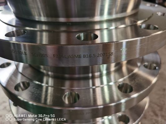 โลหะเคลือบเหล็กปั่น Flange ประเภท 300 สําหรับการติดตั้งท่ออุตสาหกรรม