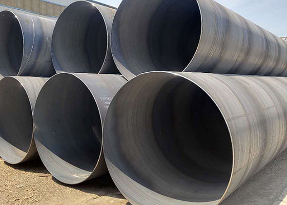 2540mm SSAW ท่อเหล็กที่มีปลายเรียบไม่เป็นรอง 25.4mm ผนัง