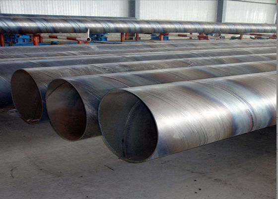 5mm-25.4mm วอลล์มิลล์การทดสอบใบรับรอง SSAW ท่อเหล็กสําหรับวัสดุก่อสร้าง