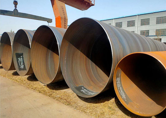 SSAW ท่อเหล็กที่มีระยะ 0.068in-52in และ 219.1mm-2540mm กว้างภายนอก