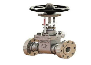 500lb API Flanged End Steel Gate Valves DIN3202 PN16 คู่มือแก๊ส
