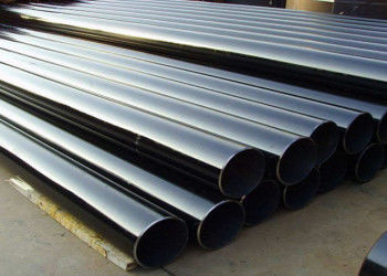 ASTM A53 ท่อเหล็กสีดําสีขนานผสมผสานท่อเหล็กขอบ 21.3mm-660mm OD