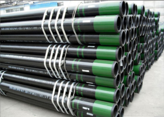 API 5CT ท่อเหล็กไร้สายที่มีเส้นยางสําหรับการเจาะ