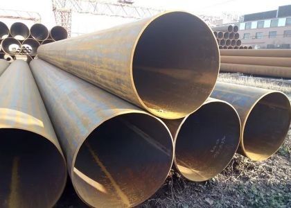 ASTM A252 การปั่นท่อยาว การส่งน้ํามันและก๊าซ LSAW ท่อเหล็ก