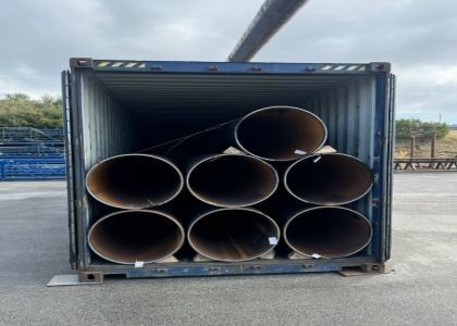 API 5L LSAW ท่อเหล็ก 5mm-50mm กําแพงสําหรับการตรวจสอบโครงสร้าง