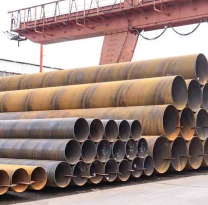 ท่อเหล็กอุตสาหกรรม SSAW 10 20 45 เกรดที่สอดคล้องกับ SY / T5037 มาตรฐาน SGS ตรวจสอบ