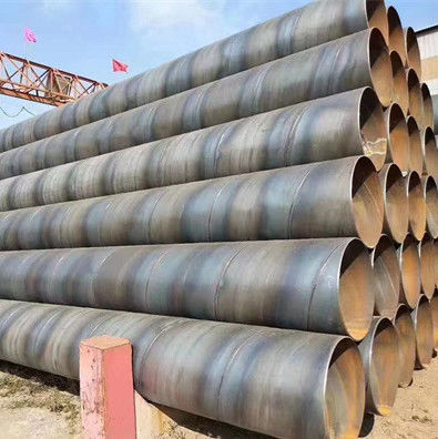 ท่อเหล็ก SSAW ผนังหนา มีกว้างภายนอก 219mm-3620mm ความหนา 0.068in-52in 10 20 45