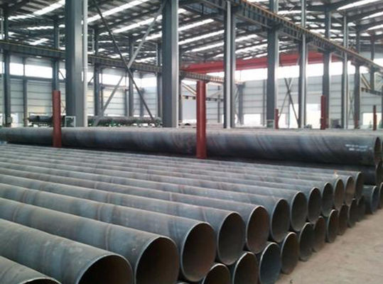 ท่อเหล็ก SSAW ผนังหนา มีกว้างภายนอก 219mm-3620mm ความหนา 0.068in-52in 10 20 45