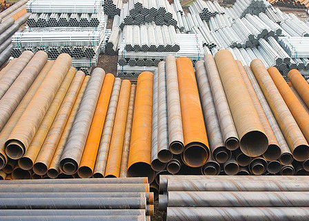 SSAW Steel Pipe Mill การทดสอบใบรับรอง 219.1mm-2540mm OD สําหรับการก่อสร้างอาคาร