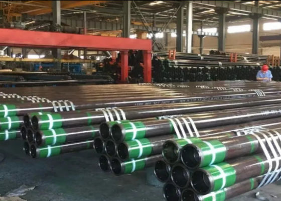 API Tube Casing Steel Carbon with ET HT RT PT การตรวจสอบสําหรับการขนส่งทางน้ํา