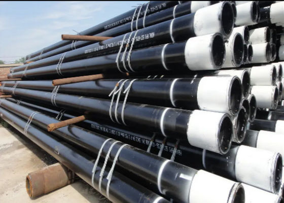 OD 21.3-1420mm กล่องเหล็กคาร์บอนท่อที่มีการเคลือบกันการกัดกร่อน ทนทานชายต่อปลายสาย