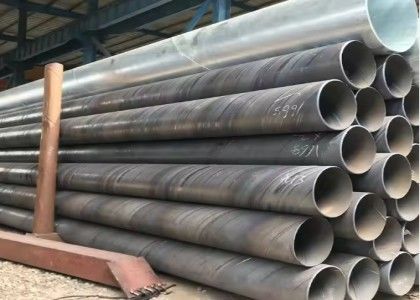 API 5L X42 - X70 PSL1 PSL2 Ssaw Spiral Carbon Steel Pipe ท่อส่ง