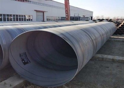 5mm-25.4mm สแตนเลสคาร์บอน SSAW พื้นผิวท่อสีดําปะทายน้ํามันหรือเคลือบ 3PE