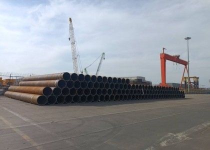 ท่อเหล็กผสมผสานแบบสไพร่ กว้างน้ํา น้ํามัน ก๊าซ 12m ความยาว ASTM รับรอง