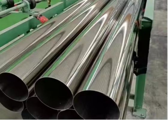 หลอดท่อไร้รอยเหล็กไร้สแตนเลสทรงกลม ด้วยมาตรฐาน ASTM A249