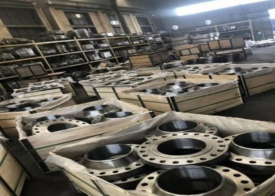 600 ชนิดของเหล็ก Flanges ทนต่อสารเคมีสําหรับการใช้งานอุตสาหกรรมภาระหนัก
