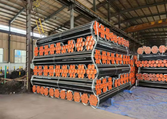 ท่อกระเป๋ากระเป๋าเหล็กคาร์บอนสําหรับ OD 21.3 1420 MM และการก่อสร้างยาวนาน