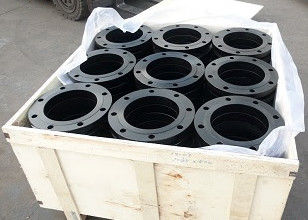แฟลนส์เหล็กพื้นผิวสีดําในชั้น 600 สําหรับระบบกระจายก๊าซ