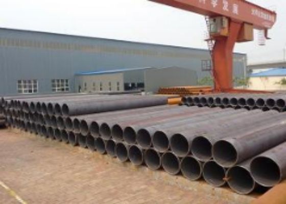 ท่อเหล็ก LSAW OD 355.6-2320mm จำเป็นสำหรับการก่อสร้างเสาเข็ม