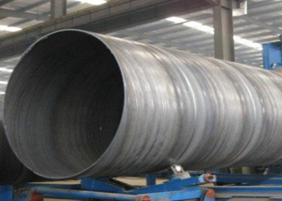 JIS มาตรฐาน SSAW ท่อเหล็ก 5mm-25.4mm ความหนาผนังสําหรับน้ํามันและการก่อสร้าง