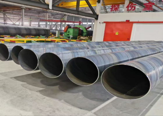 SSAW ท่อเหล็ก 219.1-2540mm OD สําหรับการจัดส่งน้ําก๊าซน้ํามัน