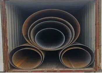 ท่อเหล็ก LSAW ความหนา 5 มม.-50 มม. และเส้นผ่านศูนย์กลางภายนอก 355.6 มม.-2320 มม. พร้อมเคลือบ 3PE