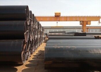 EN10219 ท่อเหล็ก LSAW มาตรฐานขนาด 355.6mm-2320mm กว้างและความหนาของผนัง 5mm-50mm สําหรับการใช้งานภาระหนัก