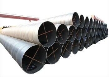 ท่อเหล็ก LSAW ขนาด 355.6mm-2320mm กว้างภายนอก 5mm-50mm ความหนาของผนังและเคลือบ 3PE สําหรับการขนส่งของเหลวที่ยั่งยืน