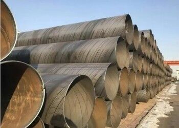 Oiled SSAW Steel Pipe with 219.1mm – 2540mm Diameter for Low Pressure Liquid Delivery in Construction and Pipeline Projects