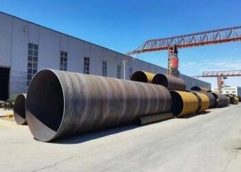 2540mm Outer Diameter SSAW Steel Pipe with 5-25.4mm Wall Thickness for Oil Refinery Pipeline Networks