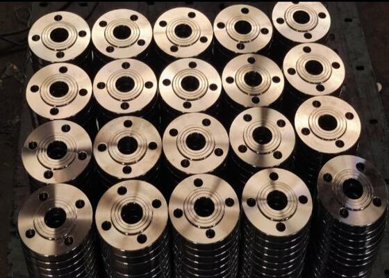 แฟล่งเหล็กและวงแหวนแฟล่งในขนาด 1/2-48 ขนาดที่มีความทนทานต่อการกัดกร่อนมาตรฐาน ANSI สําหรับการใช้งานอุตสาหกรรม