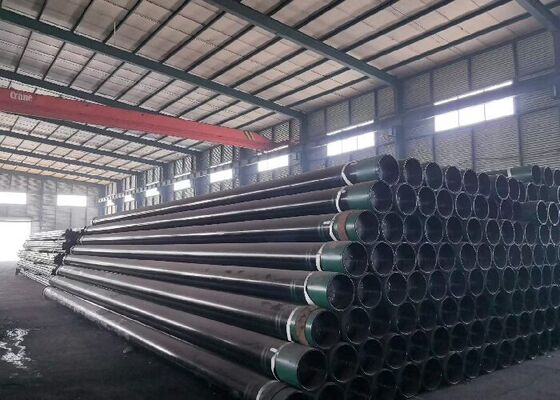 ทนทาน API 5CT ท่อที่มีการเชื่อมต่อปลายด้านนอกและความแข็งแรงในการผลิต 55,000 Psi ถึง 125,000 Psi สําหรับการใช้งานในสนามน้ํามันและการเจาะ