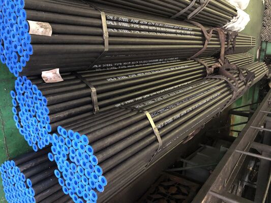 อุปกรณ์แลกเปลี่ยนความร้อน ท่อเหล็กที่มี 0.7-30MM WT รูปทรงกลมสําหรับการแลกเปลี่ยนความร้อน
