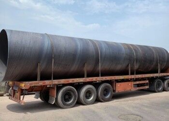 5mm-25.4mm ความหนาผนัง SSAW ท่อเหล็กเกรด X42-X60 กับบริการการประมวลผล Decoiling สําหรับการขนส่งของเหลว