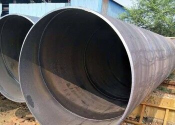 S235jr เหล็กกล้าคาร์บอนท่อเหล็ก SSAW ในความยาว 2235 มม. 1626 มม. 1,010 มม. สำหรับวิศวกรรมเครื่องกลและโครงสร้าง