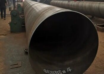 ท่อเหล็ก GB Standard SSAW ความหนาผนัง 5mm ถึง 25.4mm และกว้างภายนอก 219.1mm ถึง 2540mm สําหรับการก่อสร้างและการผลิต