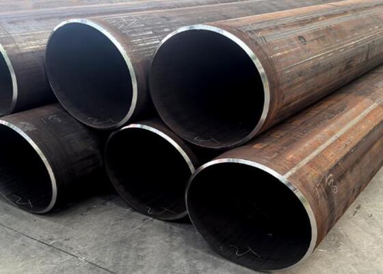 ท่อเหล็ก LSAW API 5L X42 X52 ขนาดเส้นผ่านศูนย์กลาง 355.6 มม. - 2320 มม. และความหนาผนัง 5 มม. - 50 มม. สำหรับการใช้งานในอุตสาหกรรม